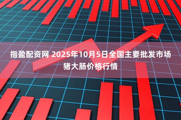 指盈配资网 2025年10月5日全国主要批发市场猪大肠价格行情