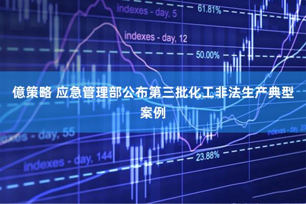 億策略 应急管理部公布第三批化工非法生产典型案例