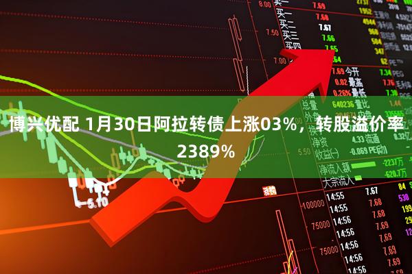 博兴优配 1月30日阿拉转债上涨03%，转股溢价率2389%