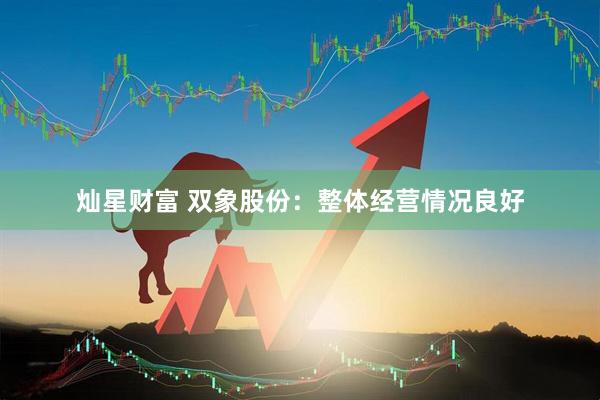 灿星财富 双象股份：整体经营情况良好